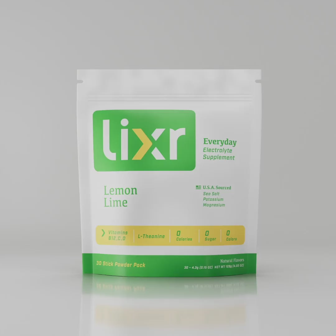 Lixr Everyday Electrolyte Supplement | Lemon Lime