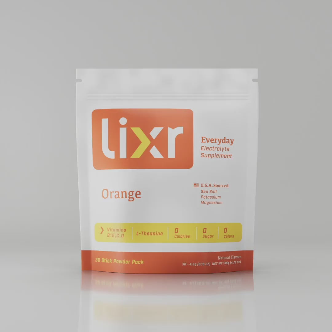 Lixr Everyday Electrolyte Supplement | Orange